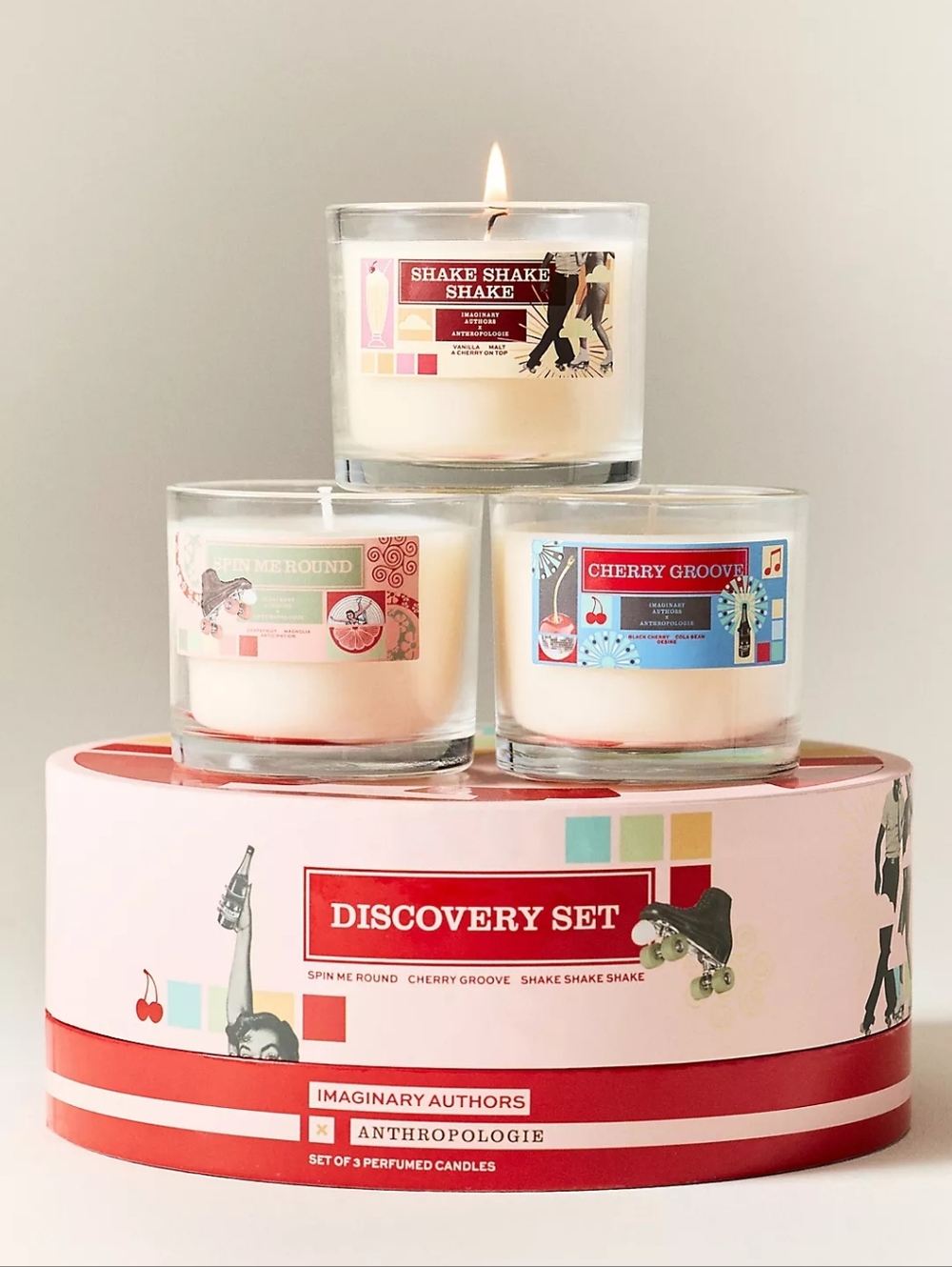 Anthropologie x Imaginary Authors Discovery Set, 3 Candles NIB